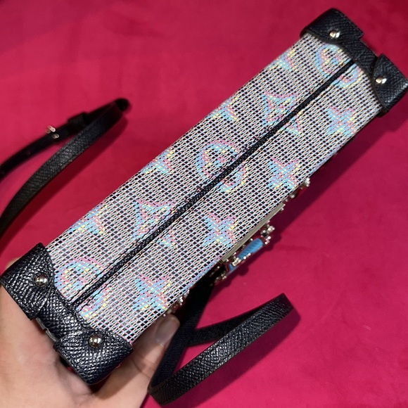 Louis Vuitton LV pop petit Malle trunk hard sided clutch purse bag - Picture 6 of 16